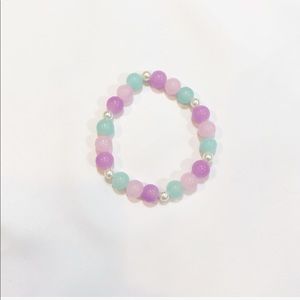 PEARL, BABY BLUE, PINK, & LILAC BRACELET
